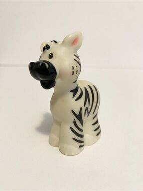Little People Zebra Zoo Sounds Animal Noahs Ark Fisher Price Toy 4/$20 🛑